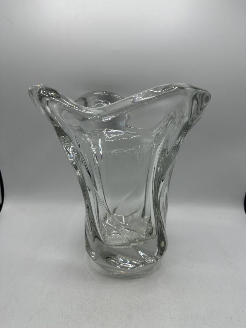 Grand vase en cristal Maison DAUM vintage – Image 8