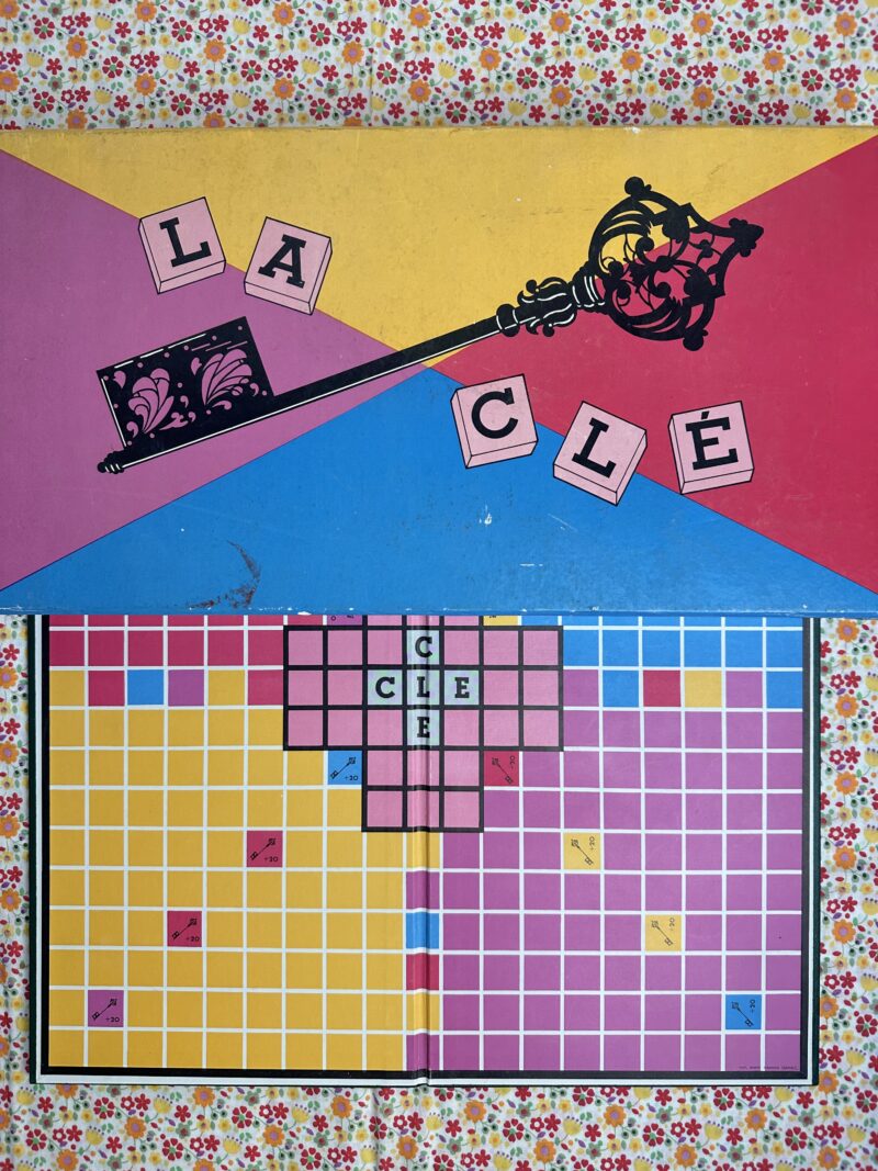 Ancien jeu de mots croisés La Clé Miro 1954