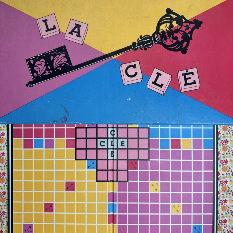 Ancien jeu de mots croisés La Clé Miro 1954