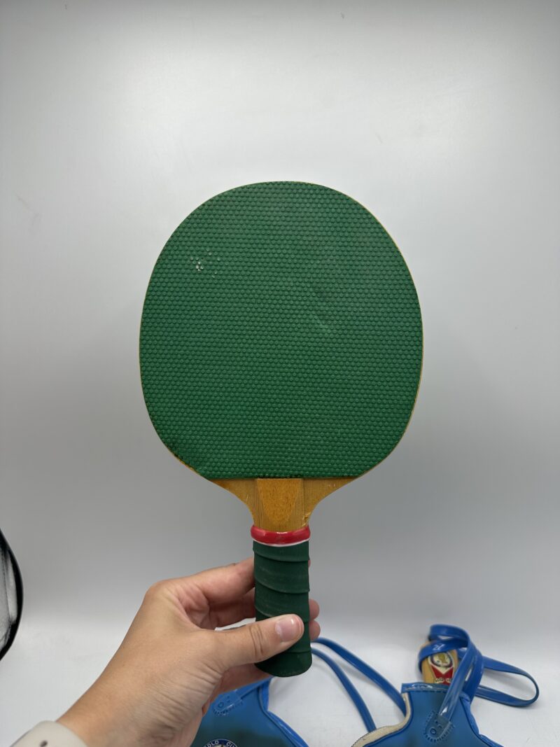 Ensemble 4 raquettes de ping-pong vintage Gold Cup et Lion – Image 5