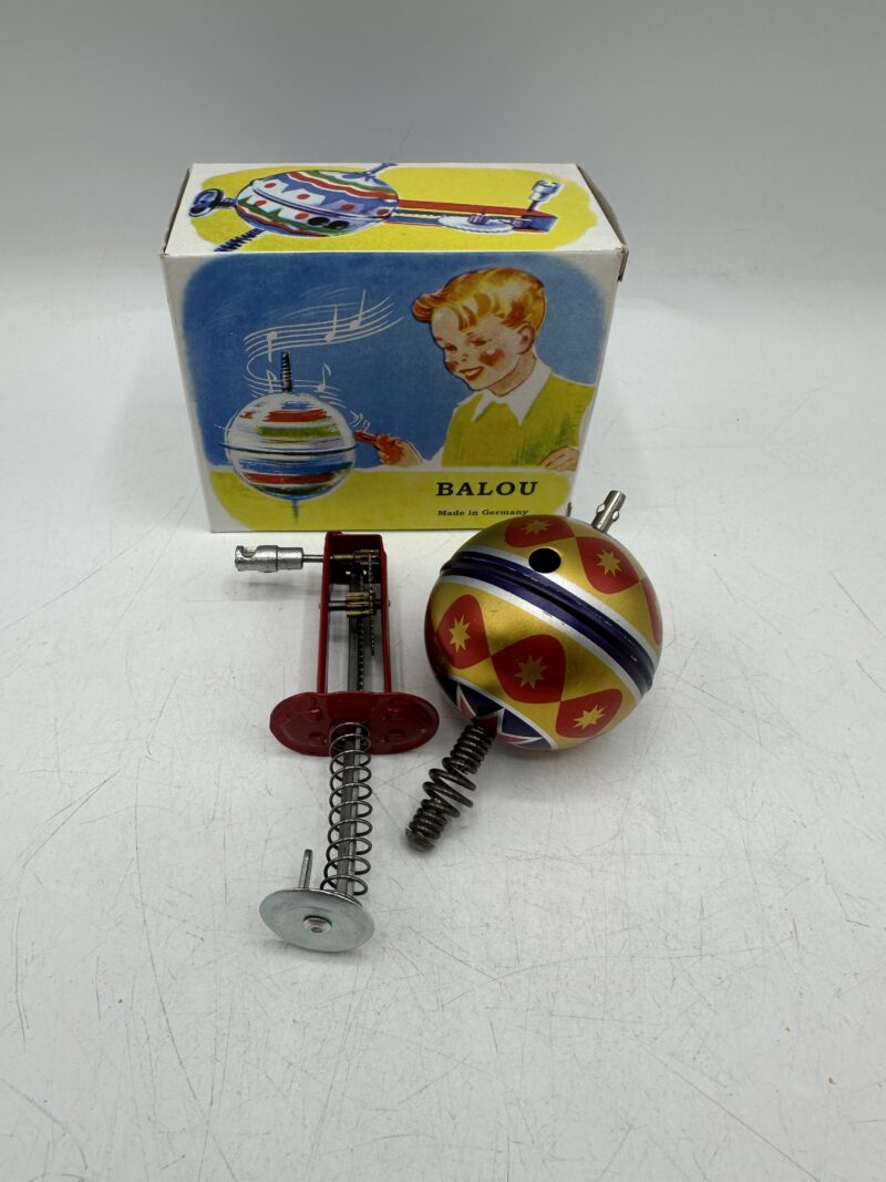 Lot de deux toupies vintage Balou et Bibo – Image 6