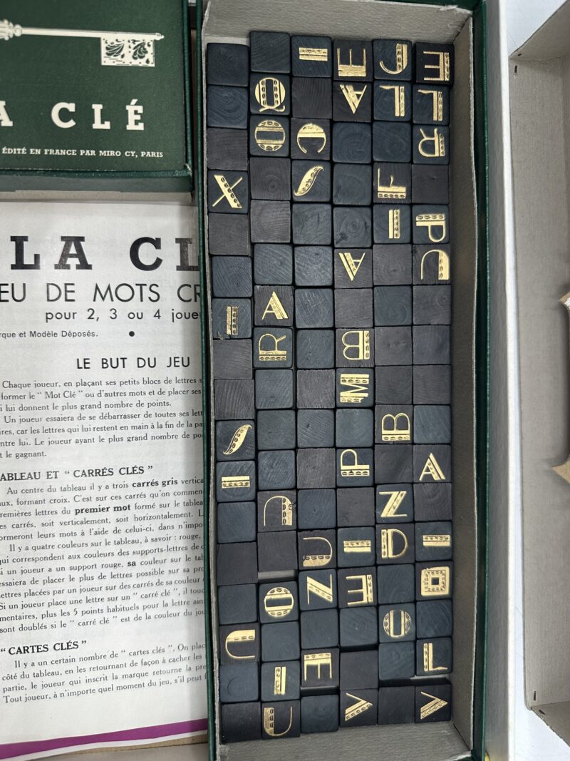 Ancien jeu de mots croisés La Clé Miro 1954 – Image 6