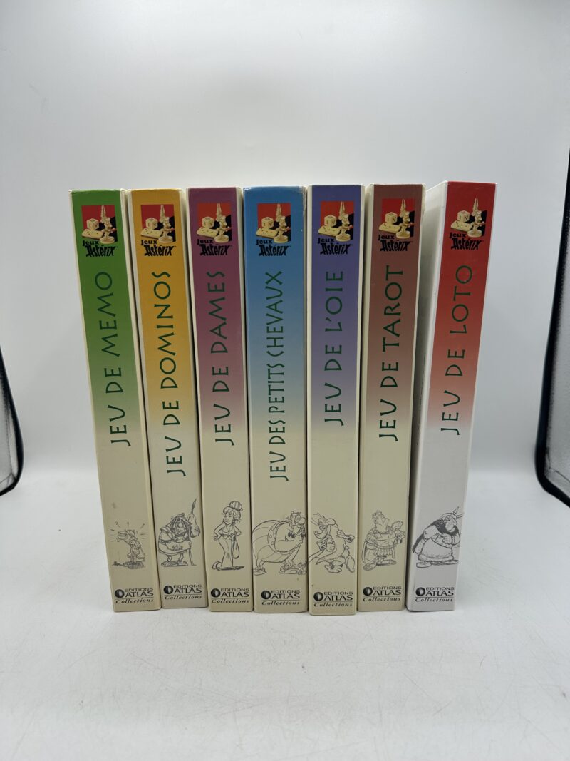 Collection 7 jeux de société Astérix et Obélix Edition Atlas – Image 2