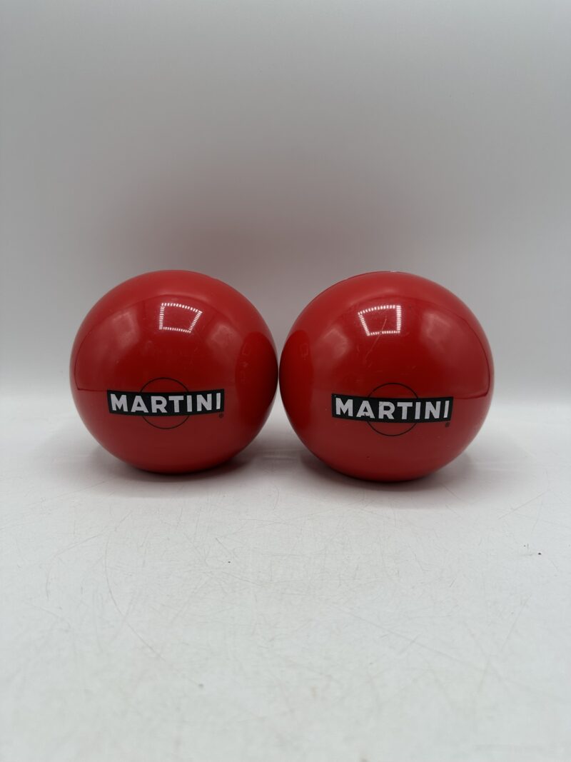 2 porte-serviettes ou menu publicitaires Martini – Image 2