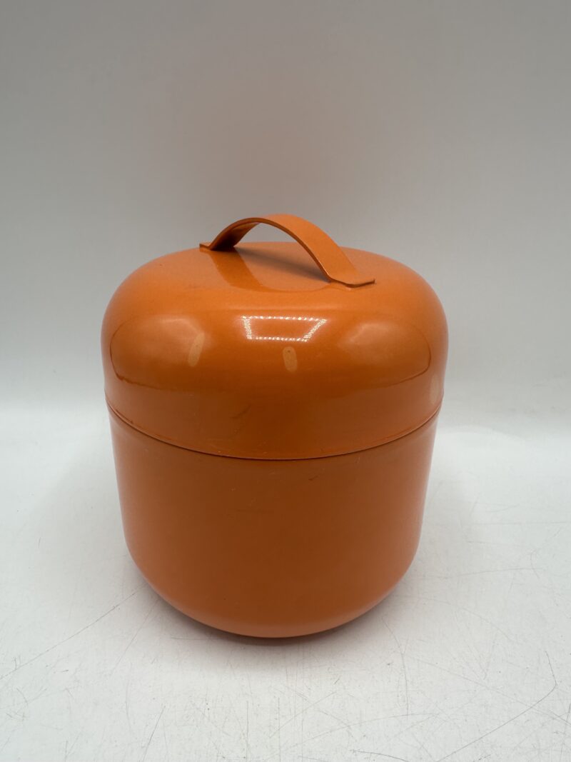 Pots de cuisine vintage orange sucre et café – Image 11