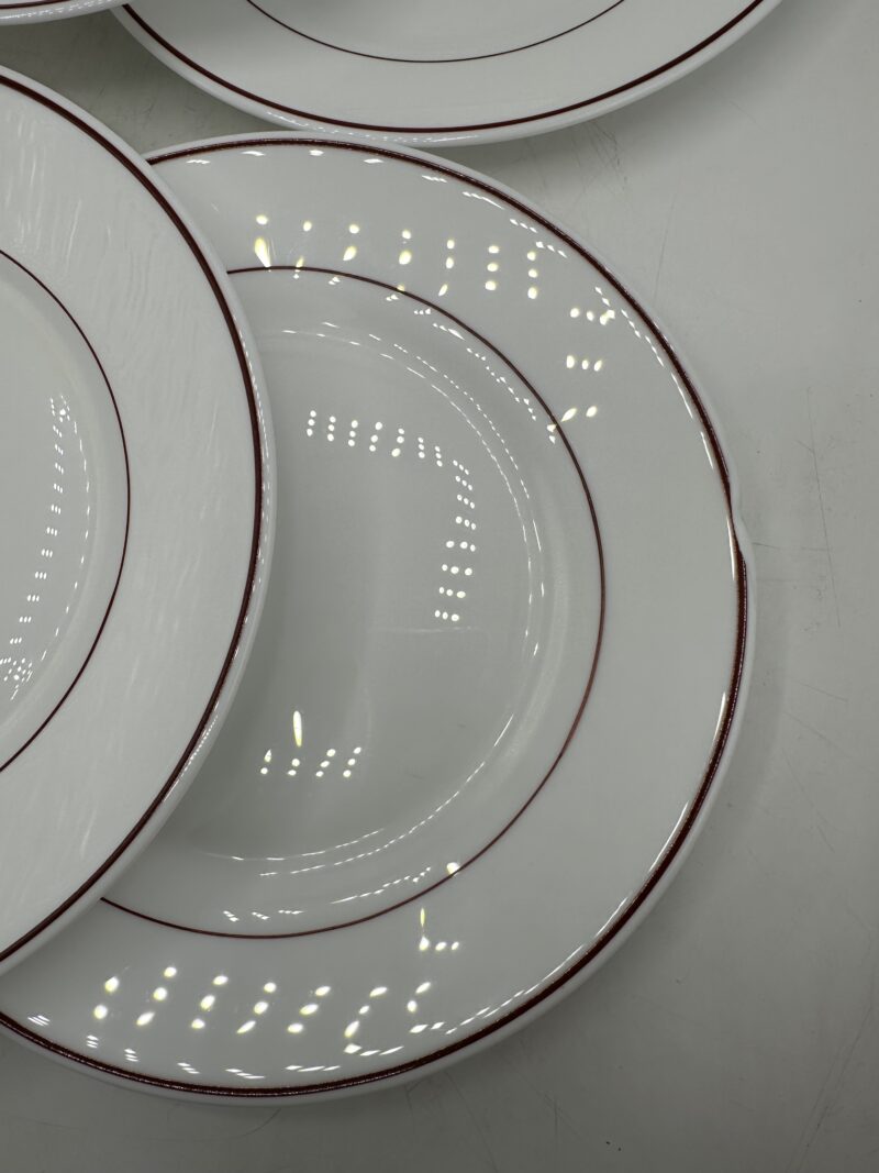 12 assiettes plates vintage Arcopal Restaurant – Image 11