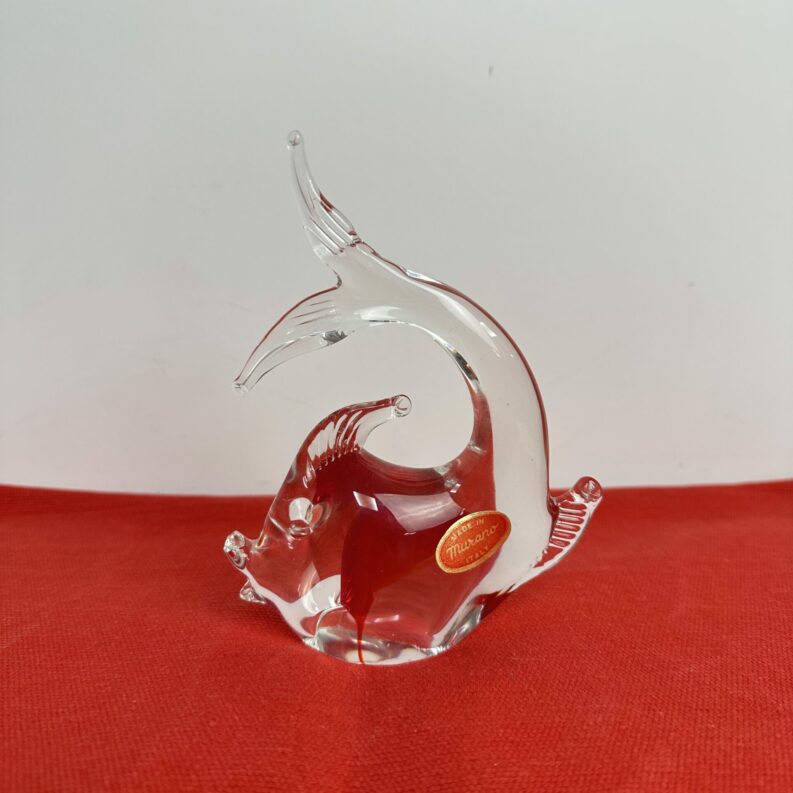 Figurine poisson Murano en verre