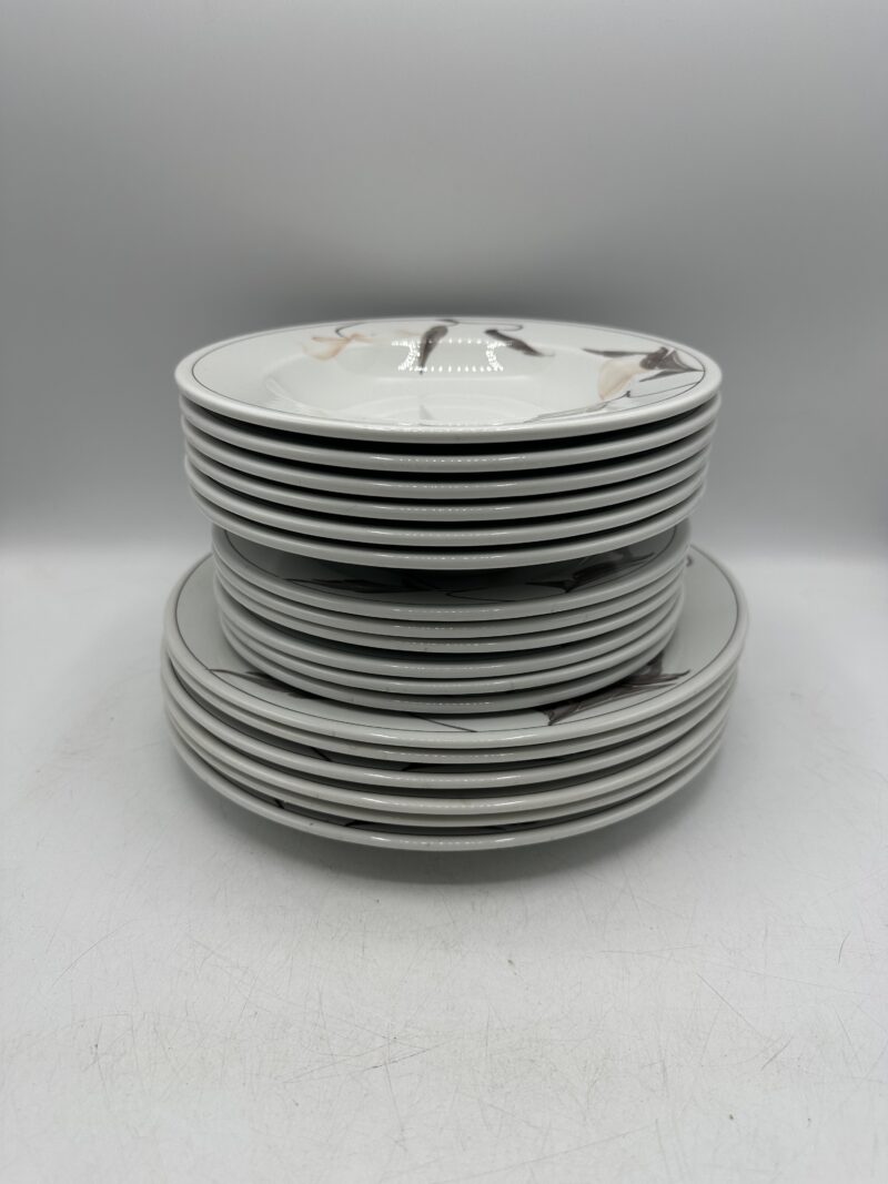 Service 18 assiettes Sarreguemines Cannelle – Image 2