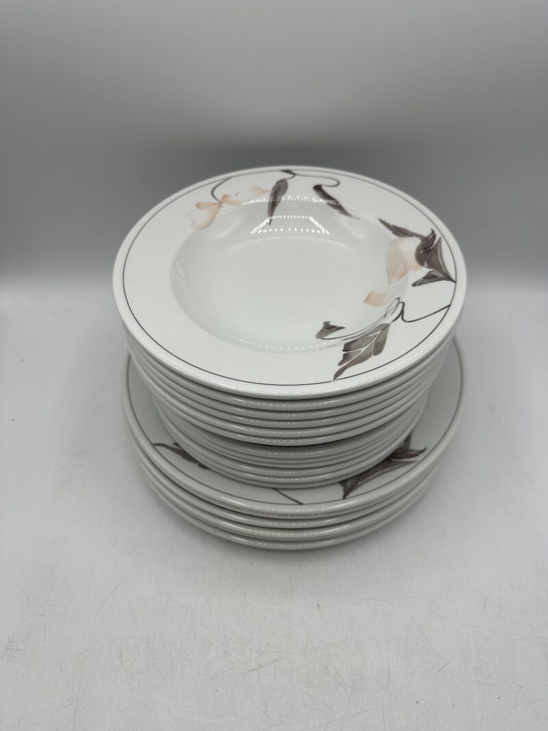 Service 18 assiettes Sarreguemines Cannelle – Image 3