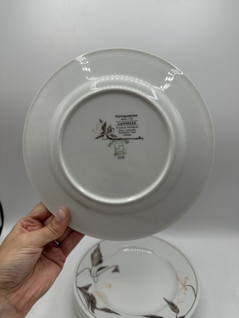 Service 18 assiettes Sarreguemines Cannelle – Image 12