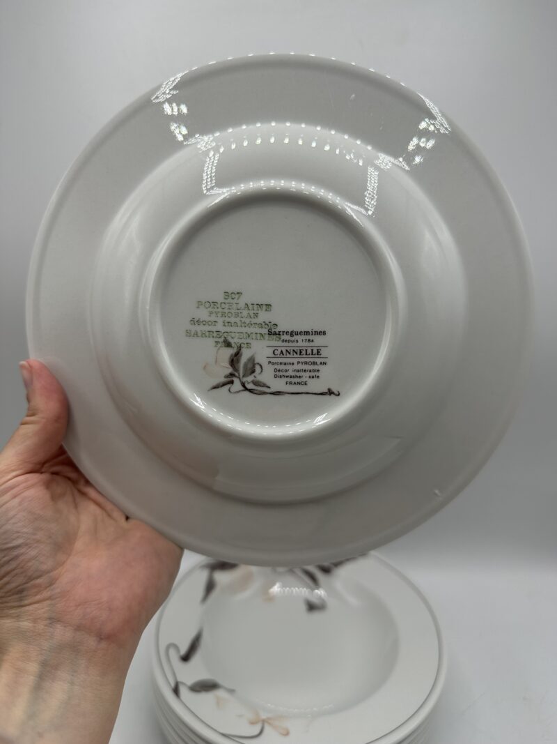 Service 18 assiettes Sarreguemines Cannelle – Image 20