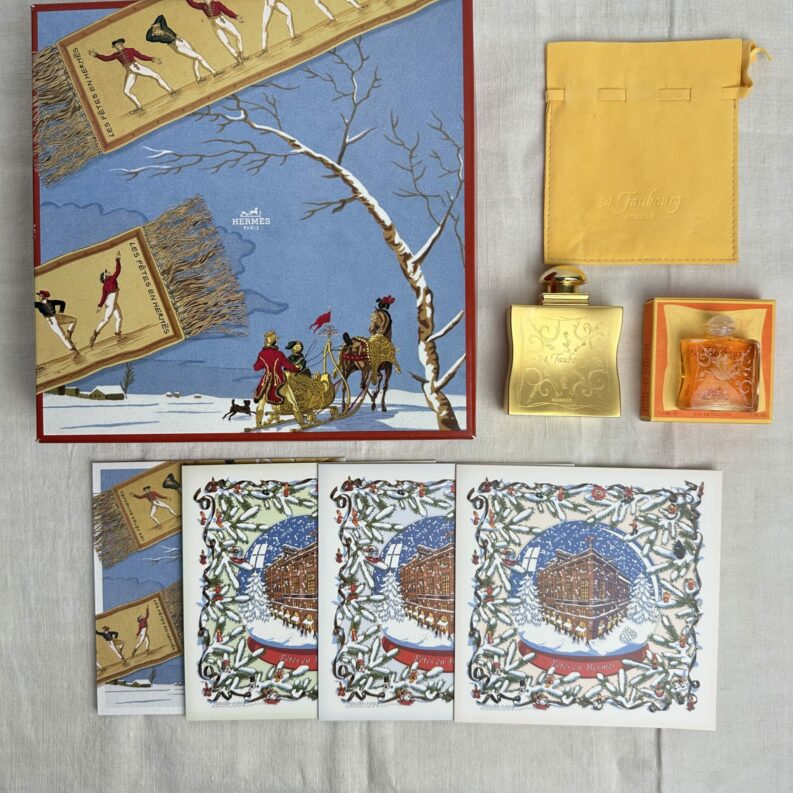 Coffret parfum Hermès 24 Faubourg Les fêtes en Hermès