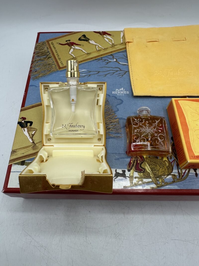 Coffret parfum Hermès 24 Faubourg Les fêtes en Hermès – Image 4