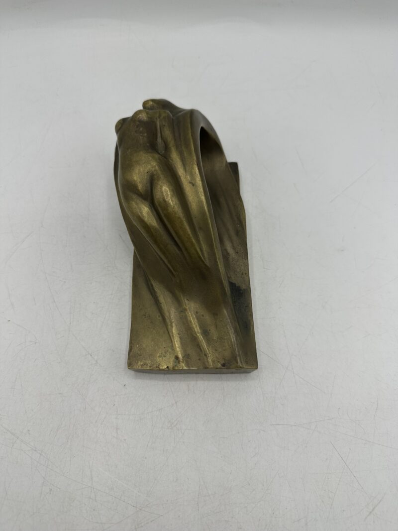 Presse papier statue femme nue laiton – Image 2
