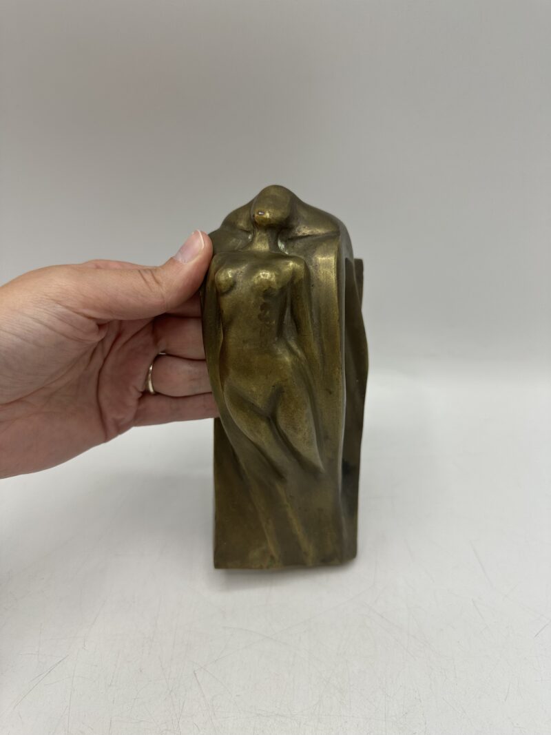 Presse papier statue femme nue laiton – Image 5