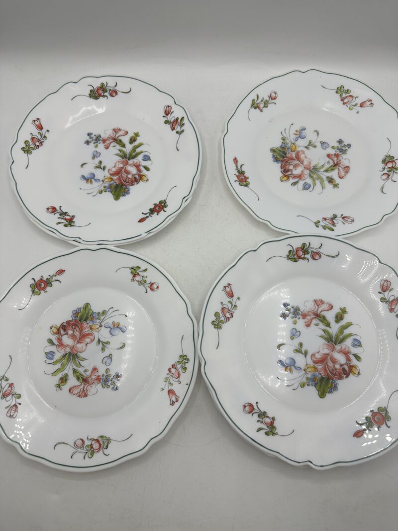Lot 8 assiettes plates Arcopal Ronsard vintage – Image 8