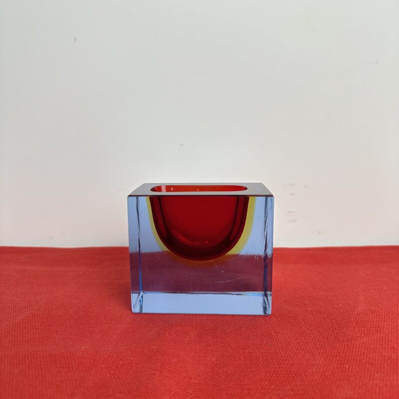 Cendrier ou vide poche Sommerso Murano 1960