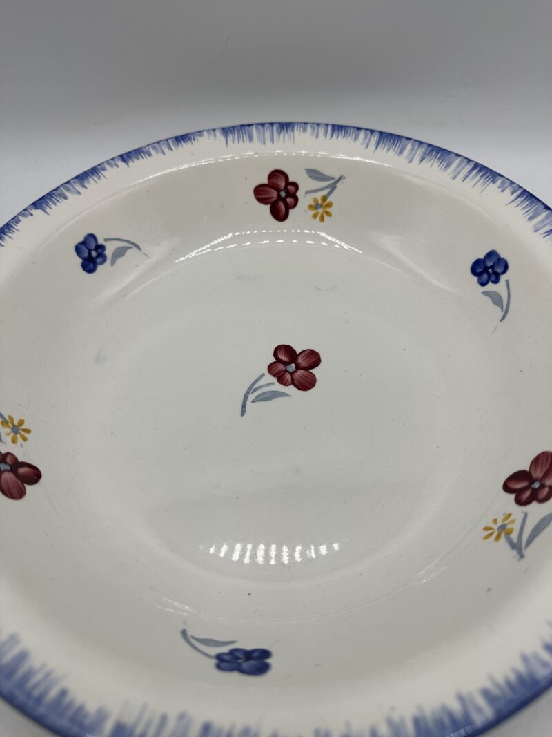 Plat rond creux Mary Lou Digoin Sarreguemines – Image 9