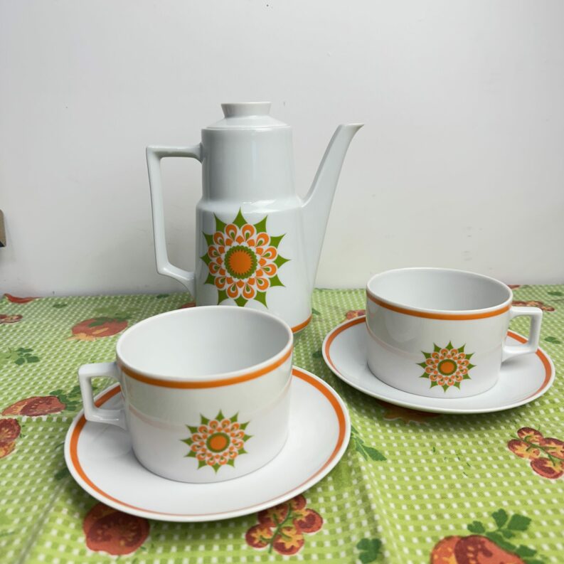 Service à café vintage années 70 Winterling Bavaria