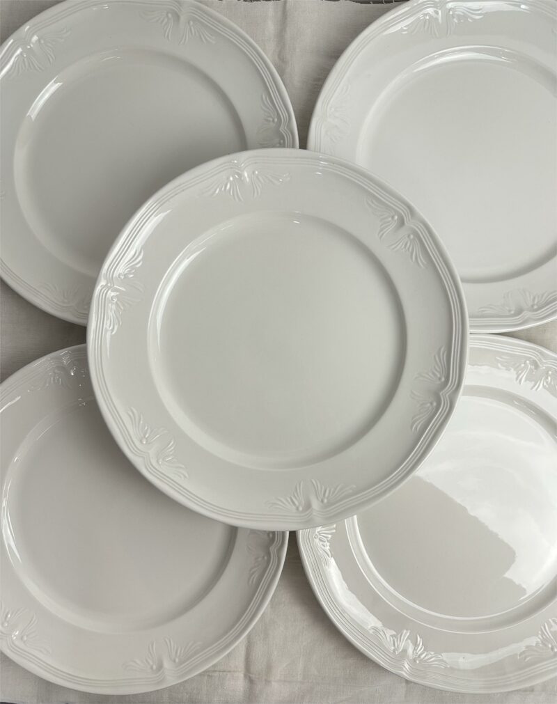 Ensemble 5 assiettes plates Cortina 2700 Villeroy et Boch