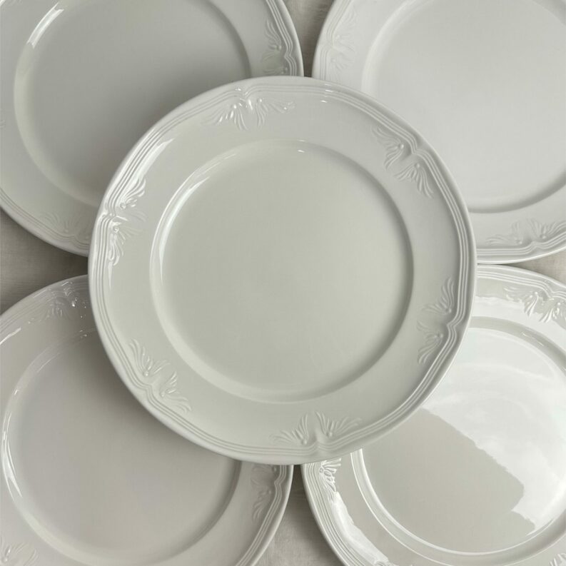 Ensemble 5 assiettes plates Cortina 2700 Villeroy et Boch