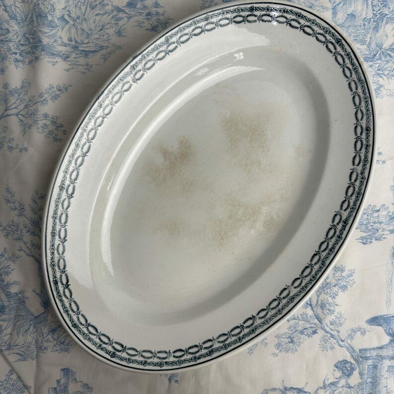 Plat de présentation ancien St Amand