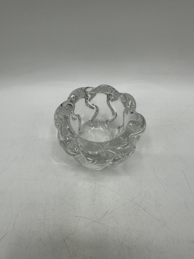Petit vase ou vide poche Cristal Daum France – Image 3