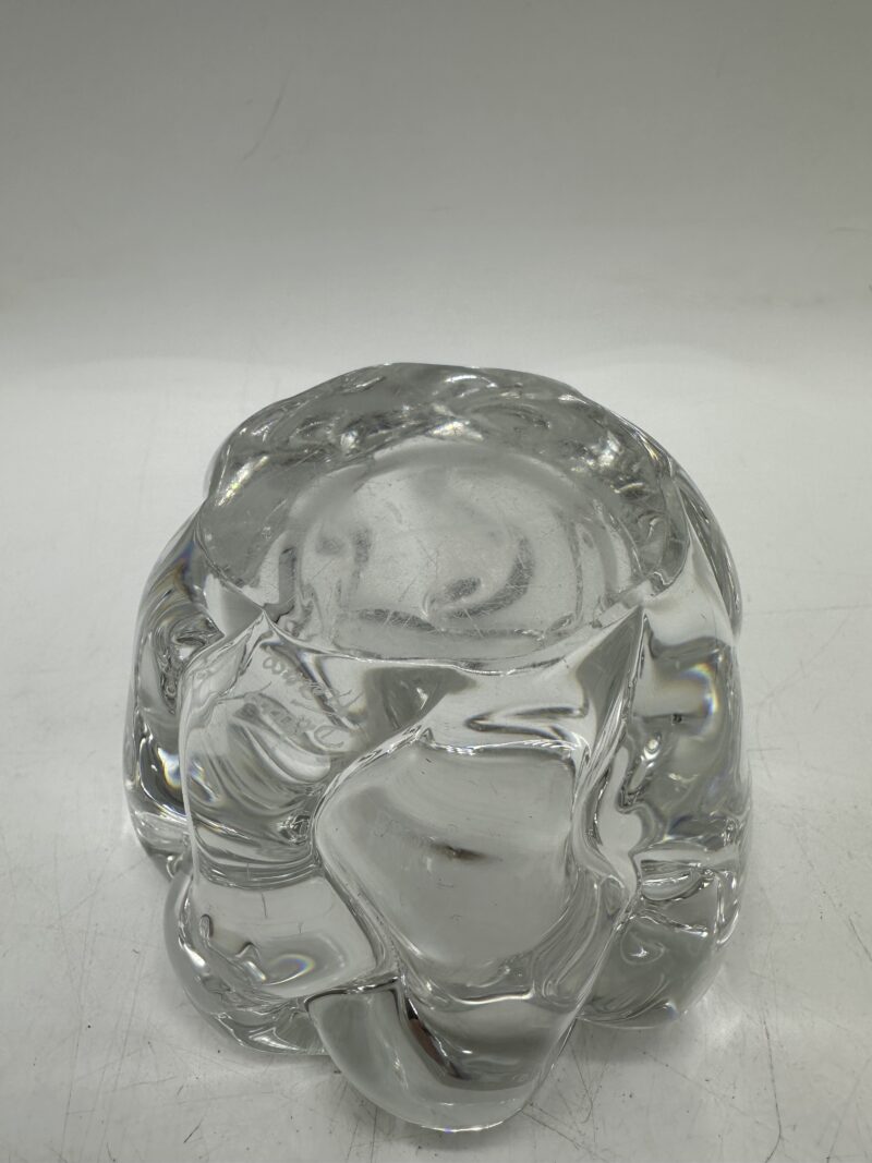 Petit vase ou vide poche Cristal Daum France – Image 9