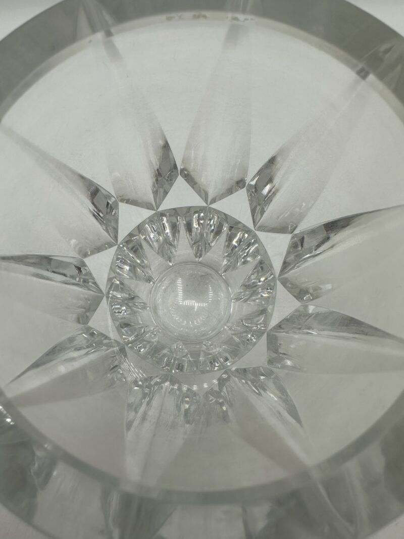 Vase en cristal Saint Louis vintage – Image 7