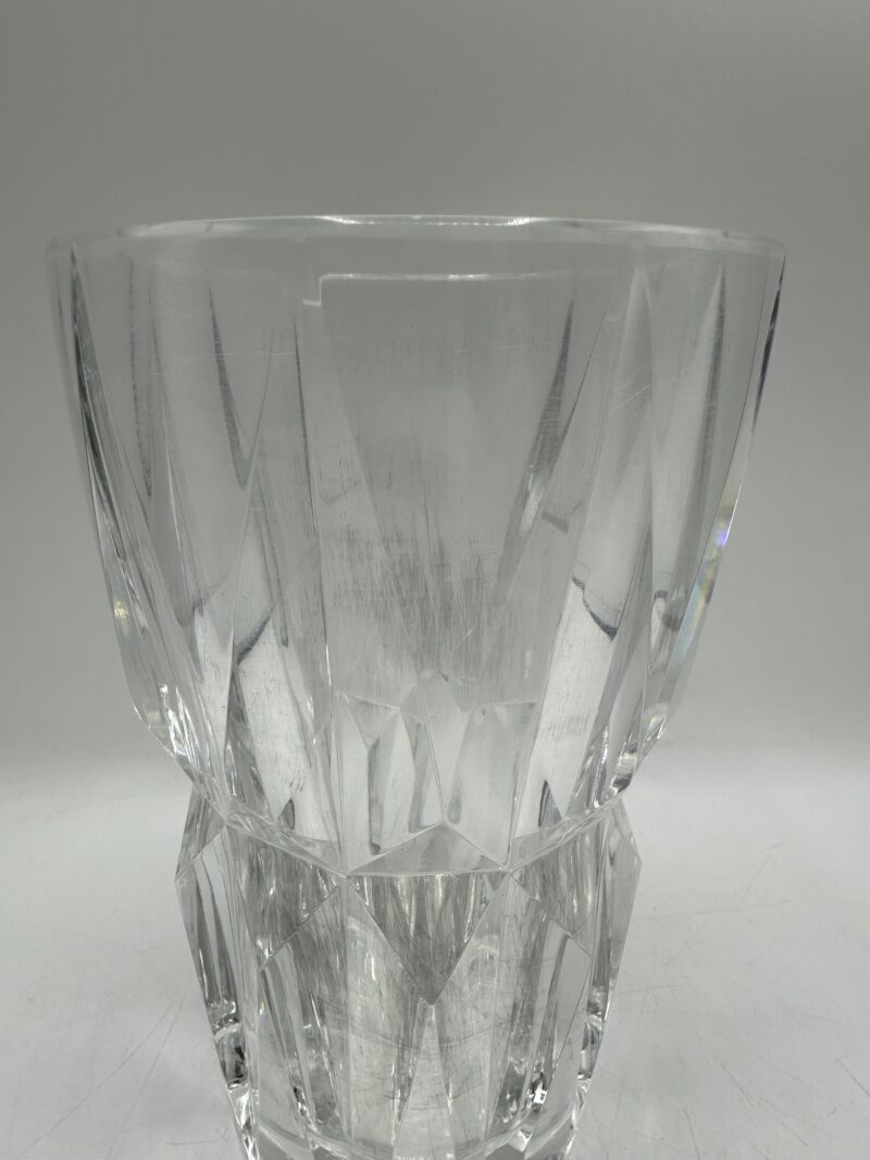Vase en cristal Saint Louis vintage – Image 8