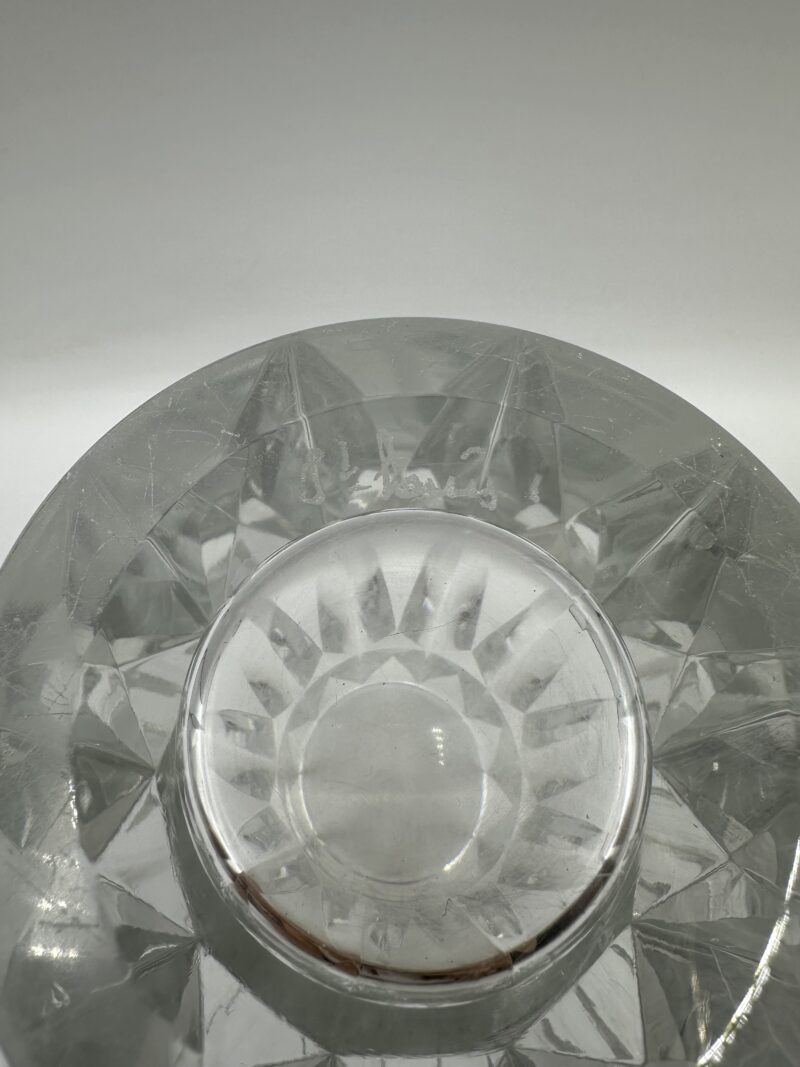 Vase en cristal Saint Louis vintage – Image 10