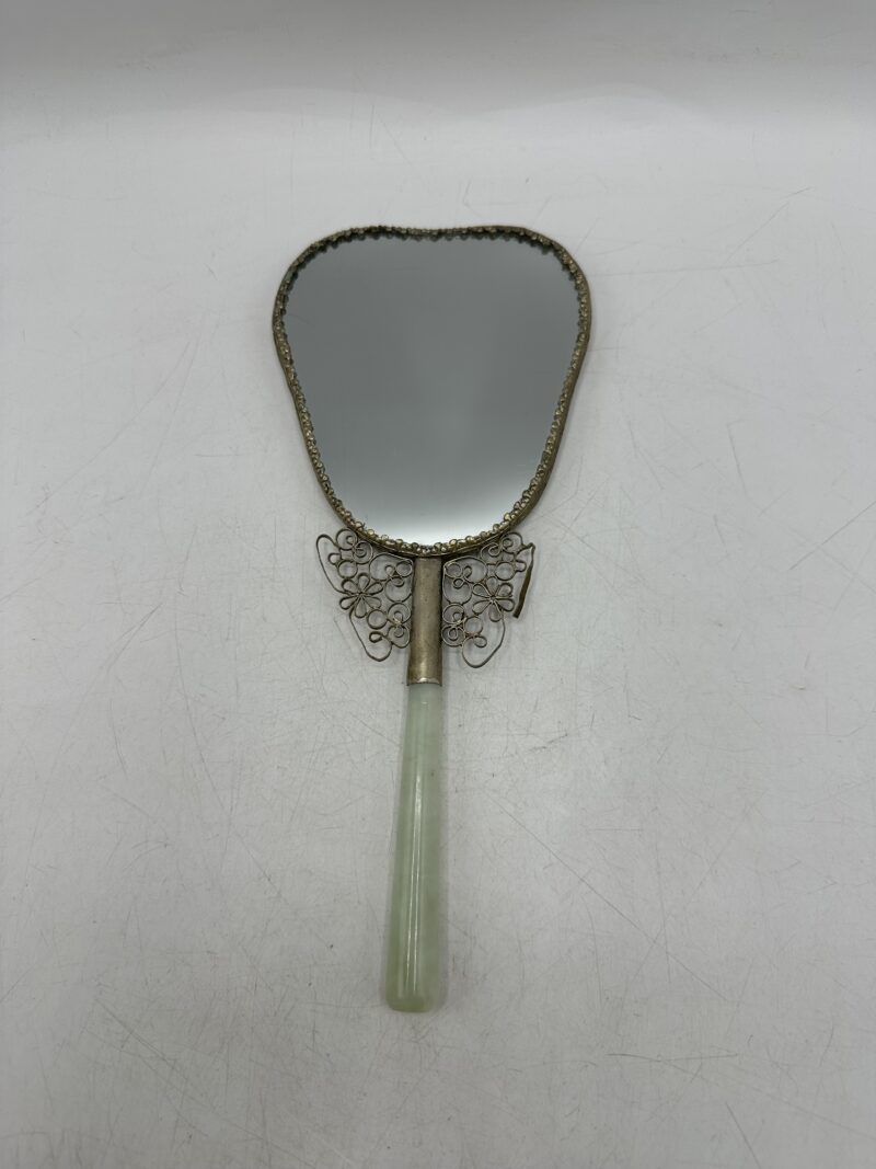 Miroir à main vintage asiatique – Image 7