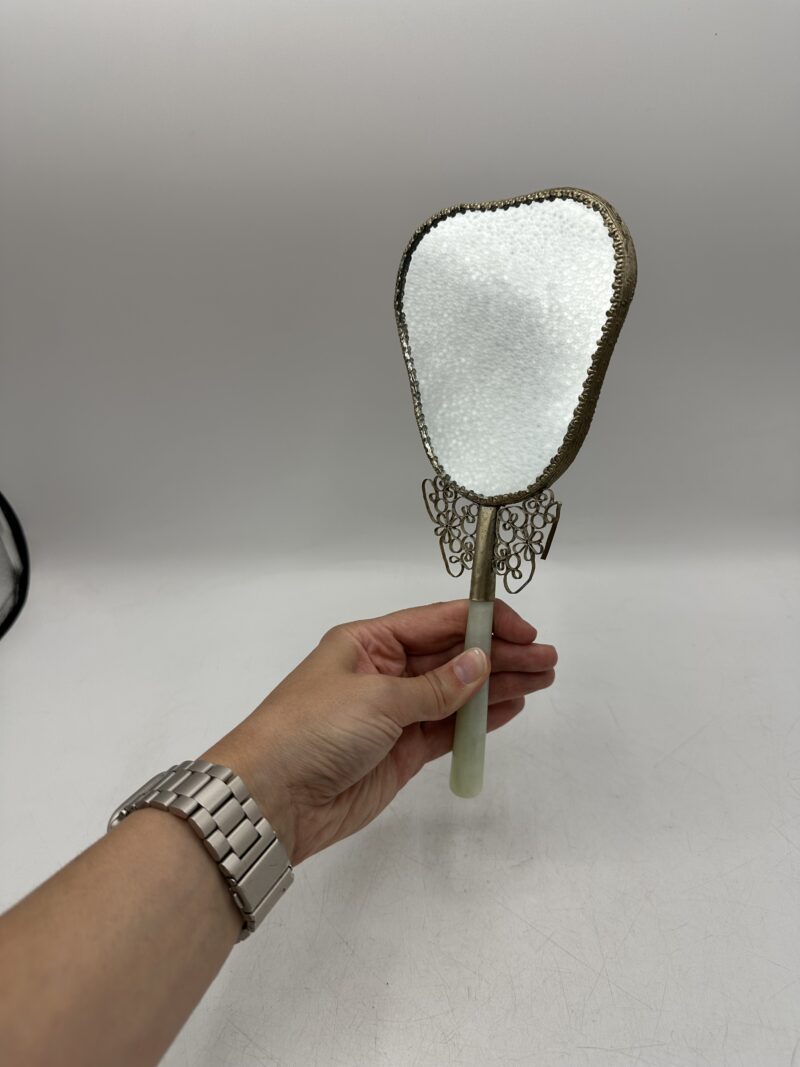 Miroir à main vintage asiatique – Image 8
