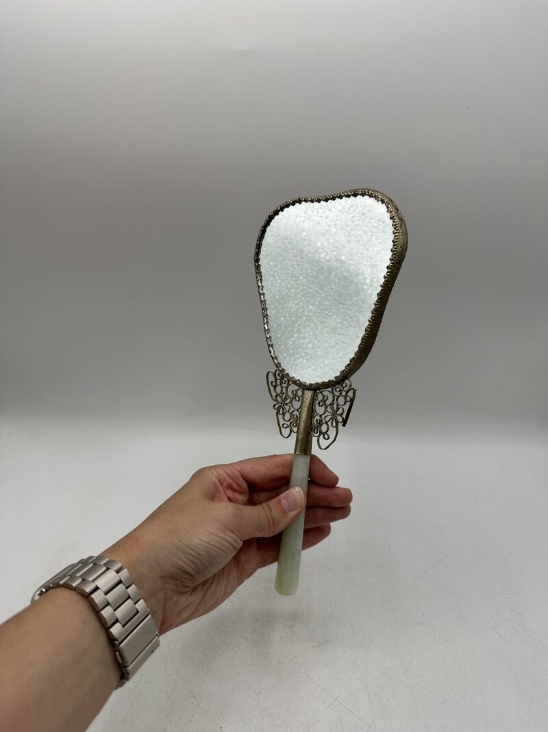 Miroir à main vintage asiatique – Image 9