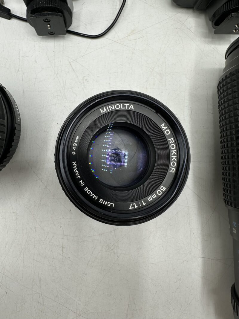 Appareil photo Minolta X300 avec objectifs – Image 7