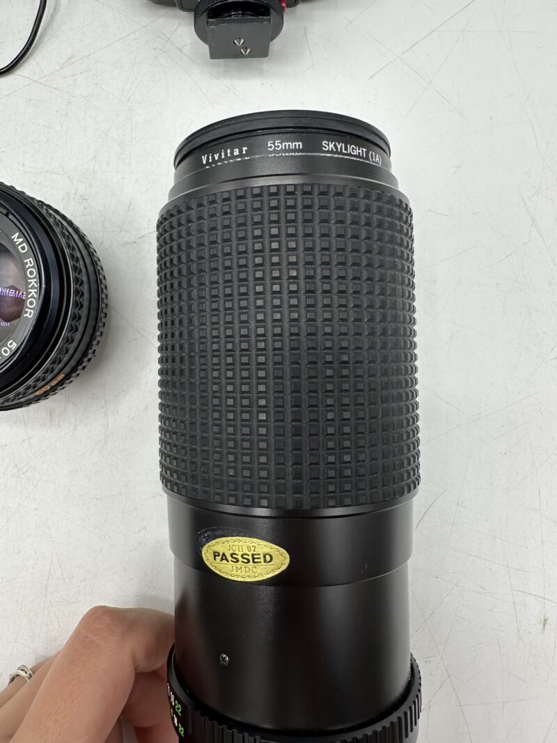 Appareil photo Minolta X300 avec objectifs – Image 9