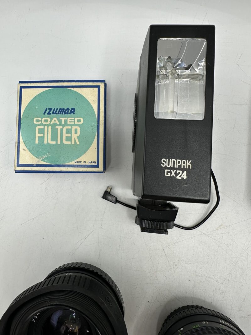 Appareil photo Minolta X300 avec objectifs – Image 11