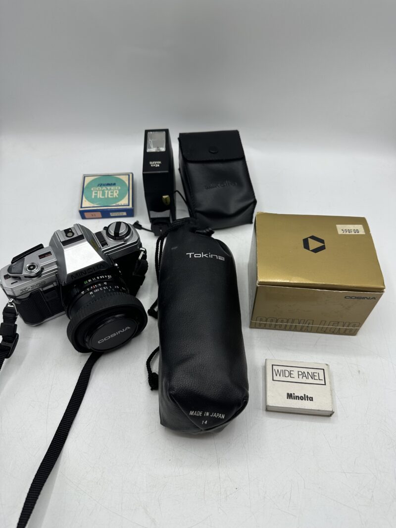 Appareil photo Minolta X300 avec objectifs – Image 12