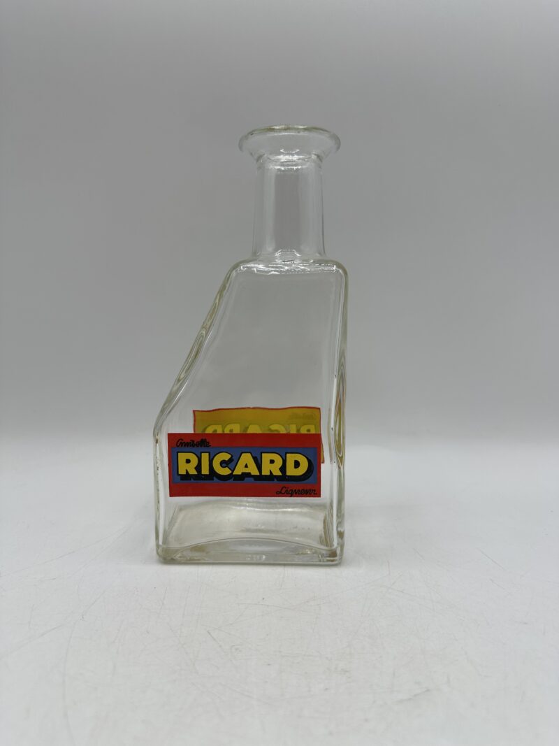Carafe en verre vintage Ricard Anisette – Image 2