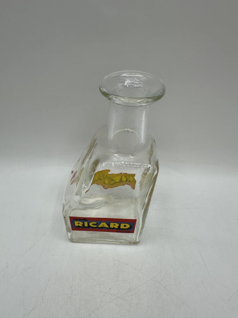 Carafe en verre vintage Ricard Anisette – Image 6