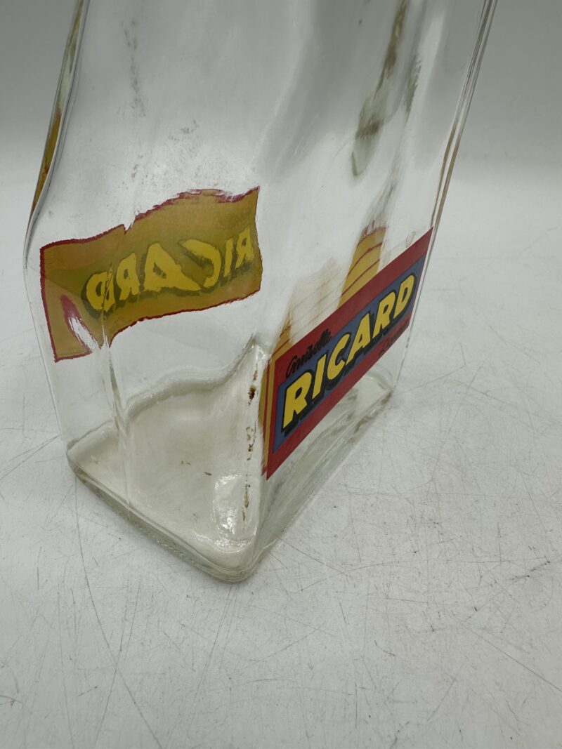 Carafe en verre vintage Ricard Anisette – Image 10