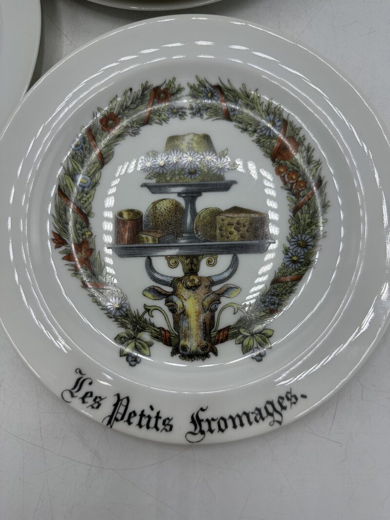 Assiettes à fromage en porcelaine d'Auteuil Limoges – Image 7
