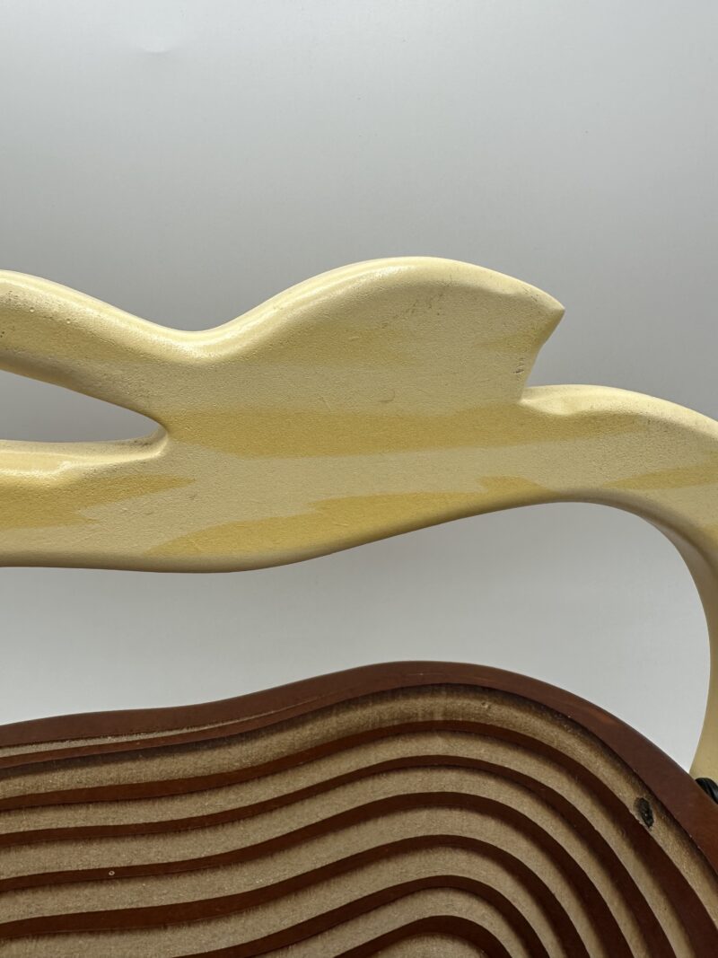 Corbeille à fruit pomme vintage en bois – Image 3