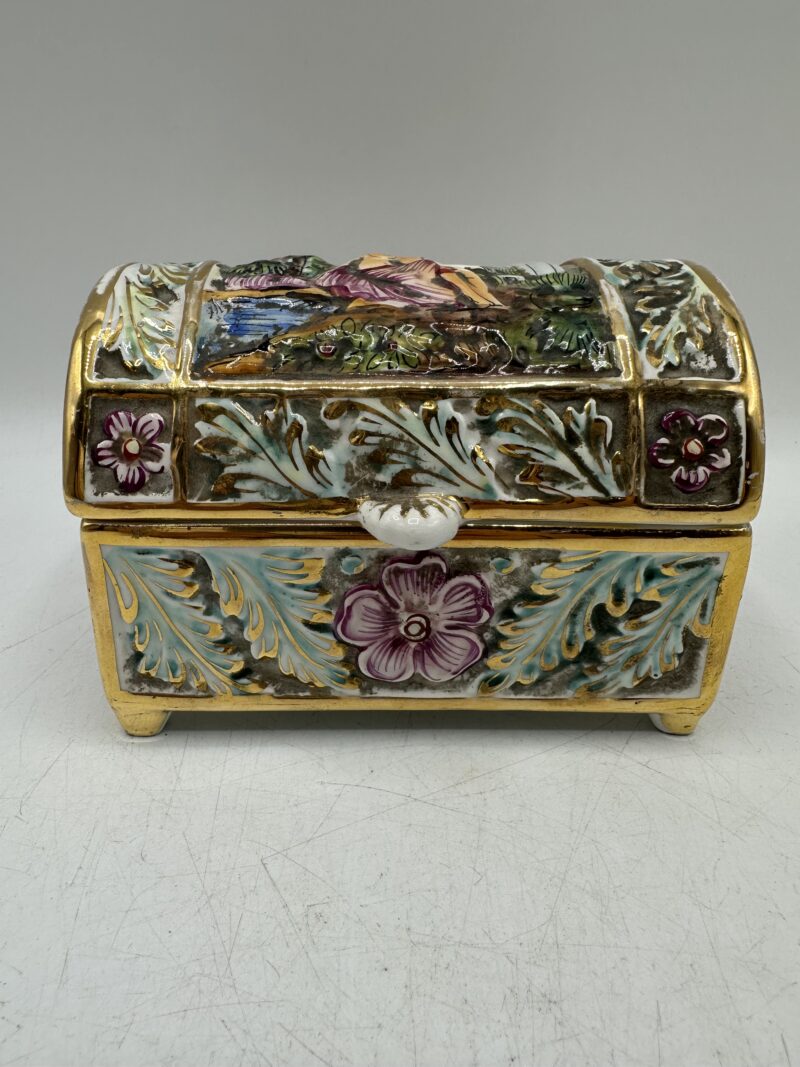 Boite en porcelaine Capodimonte Italy – Image 3