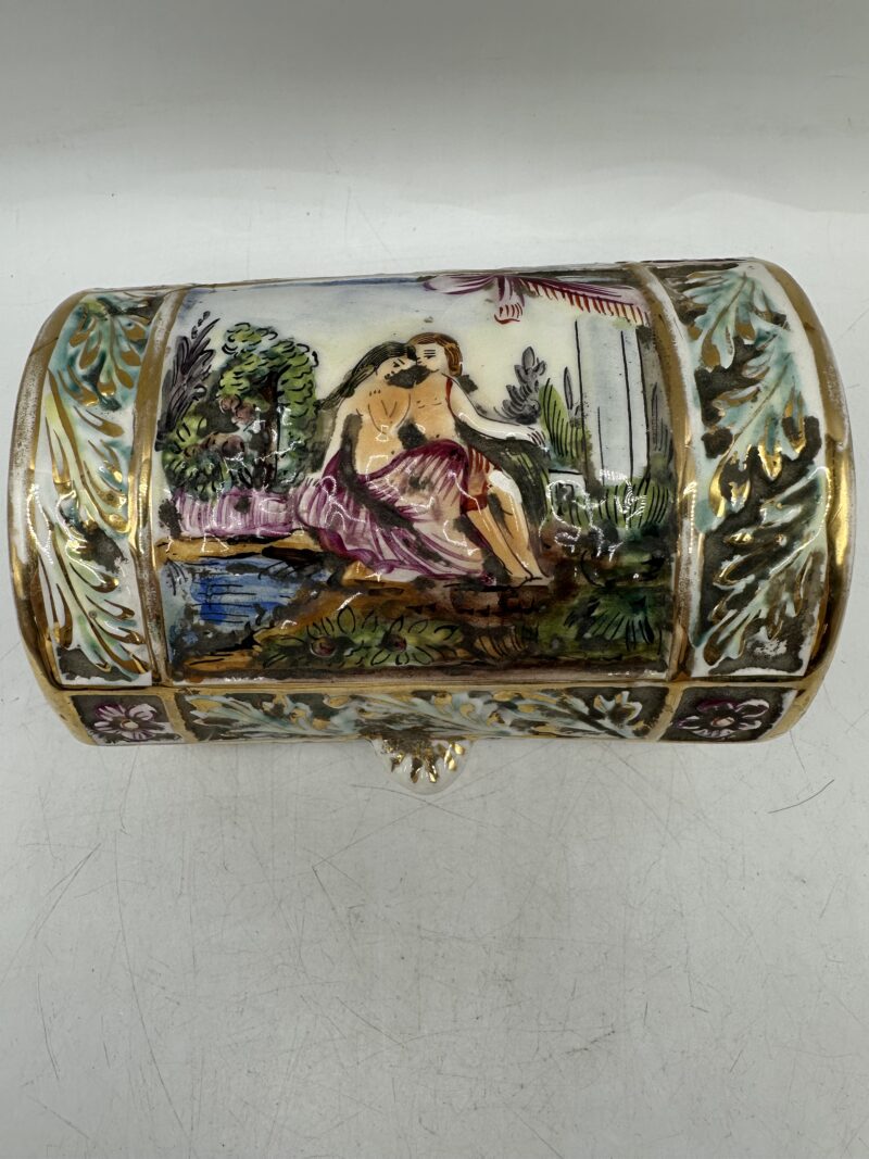 Boite en porcelaine Capodimonte Italy – Image 4