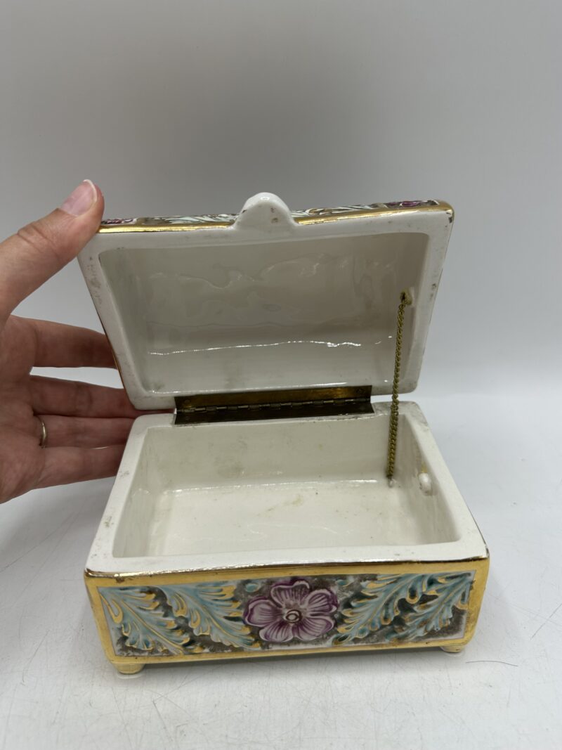 Boite en porcelaine Capodimonte Italy – Image 6