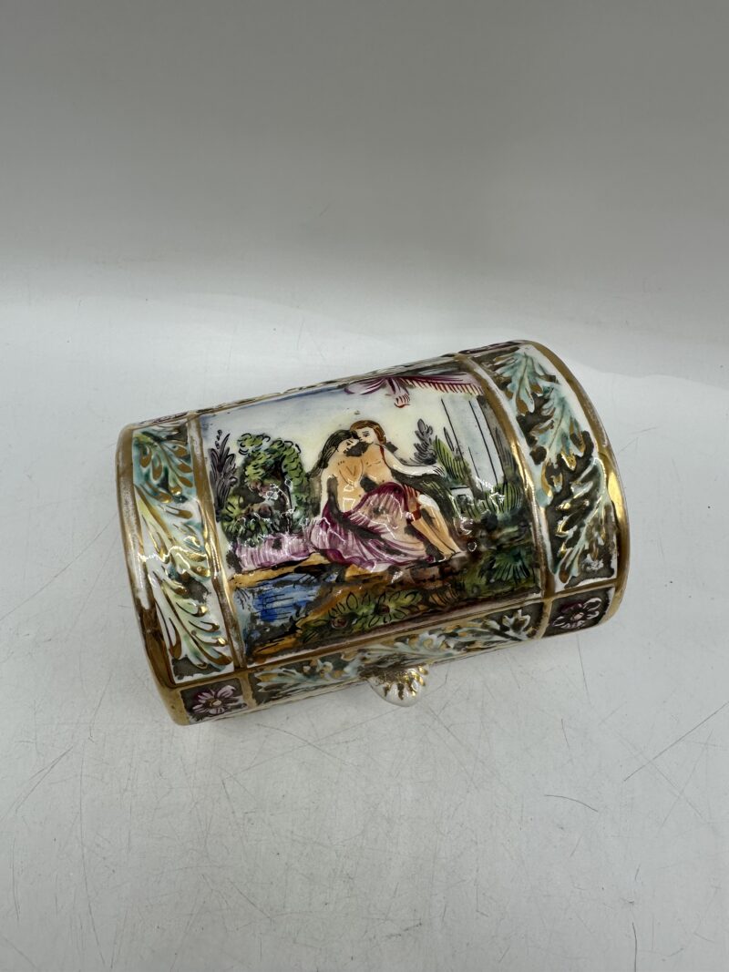 Boite en porcelaine Capodimonte Italy – Image 9