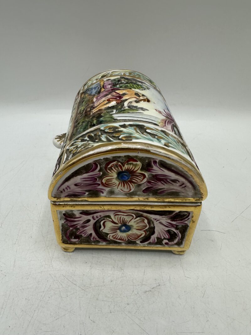 Boite en porcelaine Capodimonte Italy – Image 11