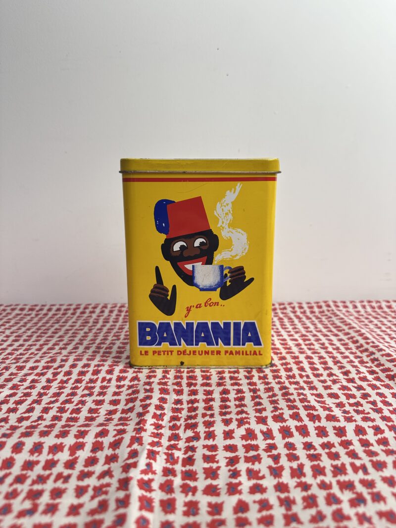 Boîte Banania vintage en métal