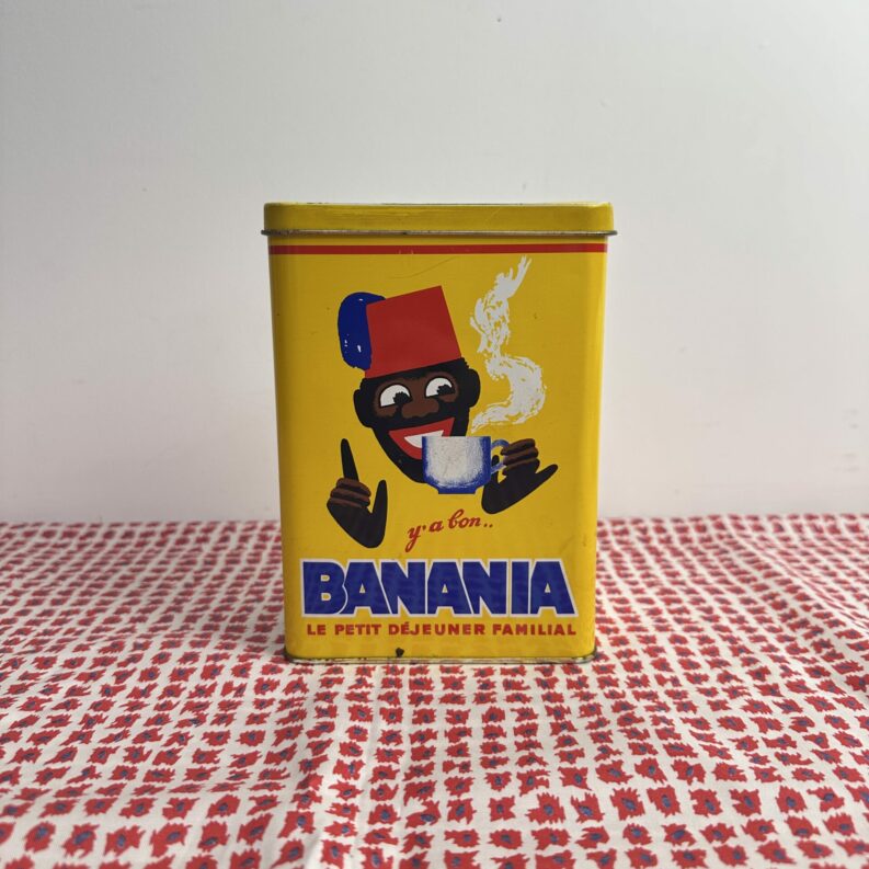 Boîte Banania vintage en métal